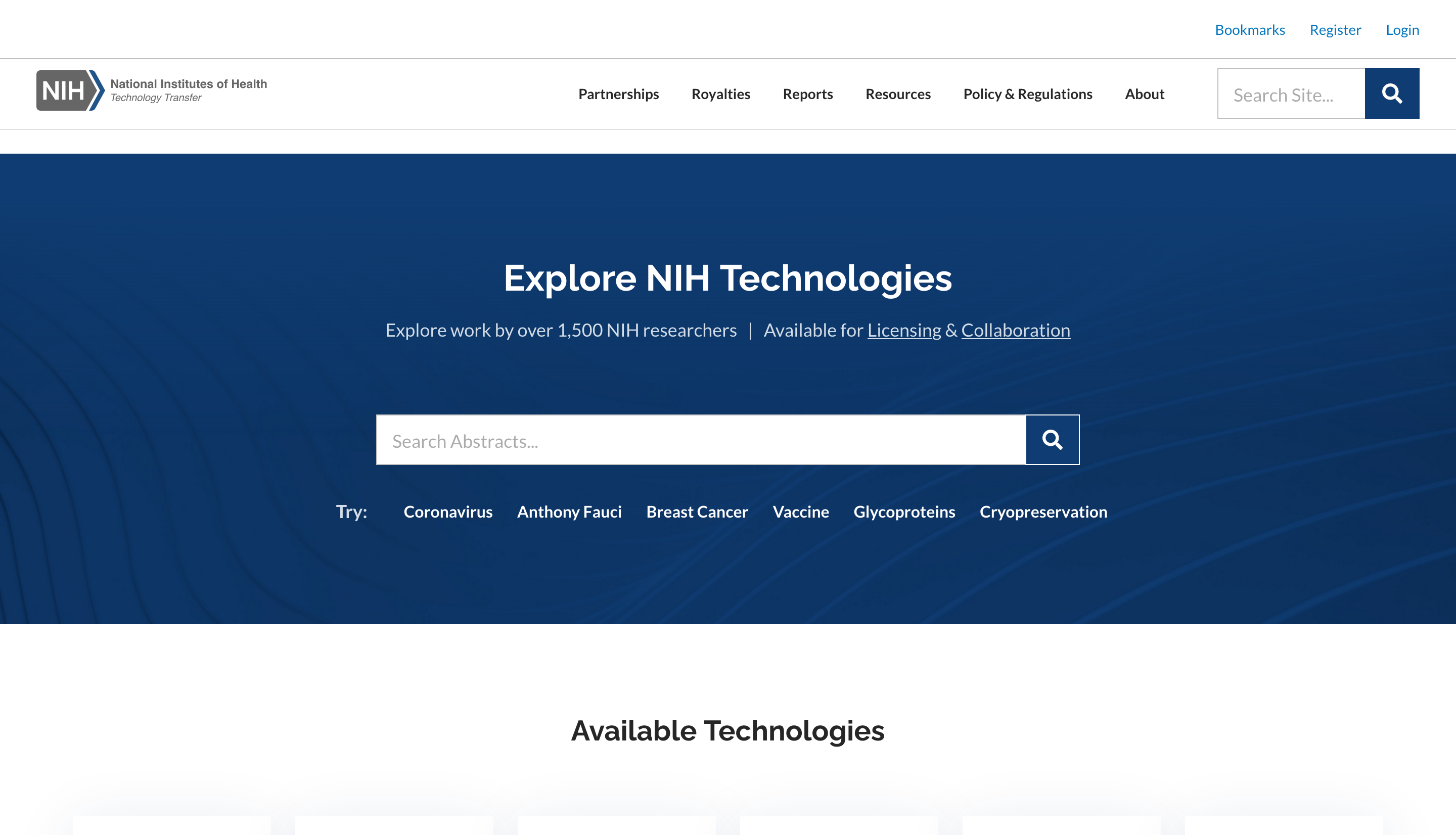 Floodlight MS homepage screenshot