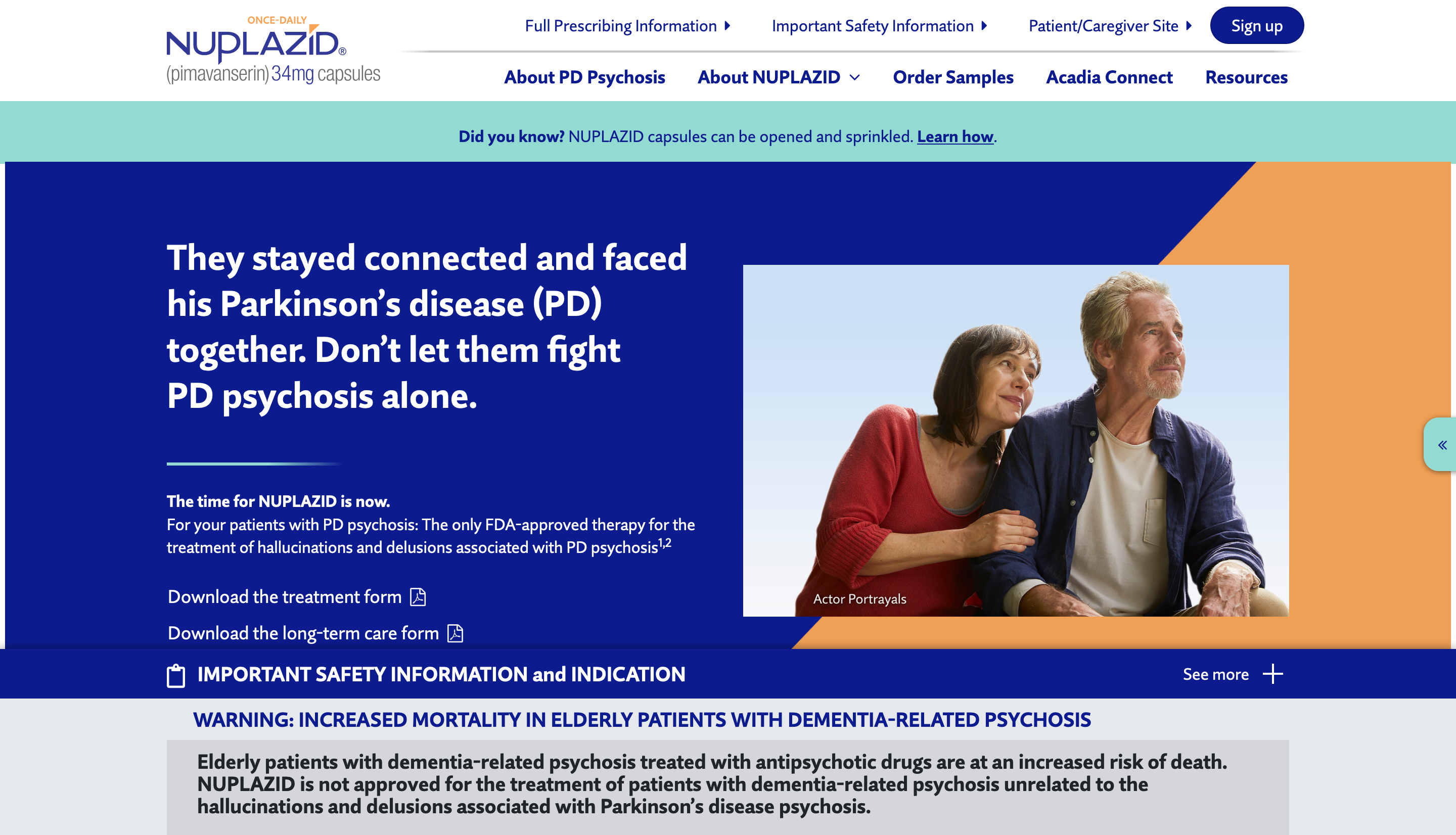Floodlight MS homepage screenshot